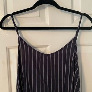 SALE striped tank top adjustable straps